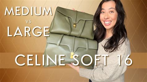 celine classic 16|celine soft 16 medium.